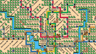 Washington DC's Metro Line Makes A Perfect <em>Super Mario</em> World Map